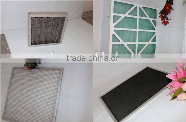 For Chemical industry; Hospital application Odor removal filtration panel g3 to g5(EN779) carbon filter