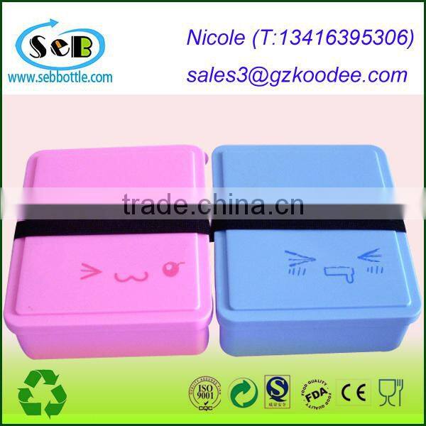 Food Grade Plastic Container / Commercial Plastic Food Cntainers / Easy Open Plastic Food Container