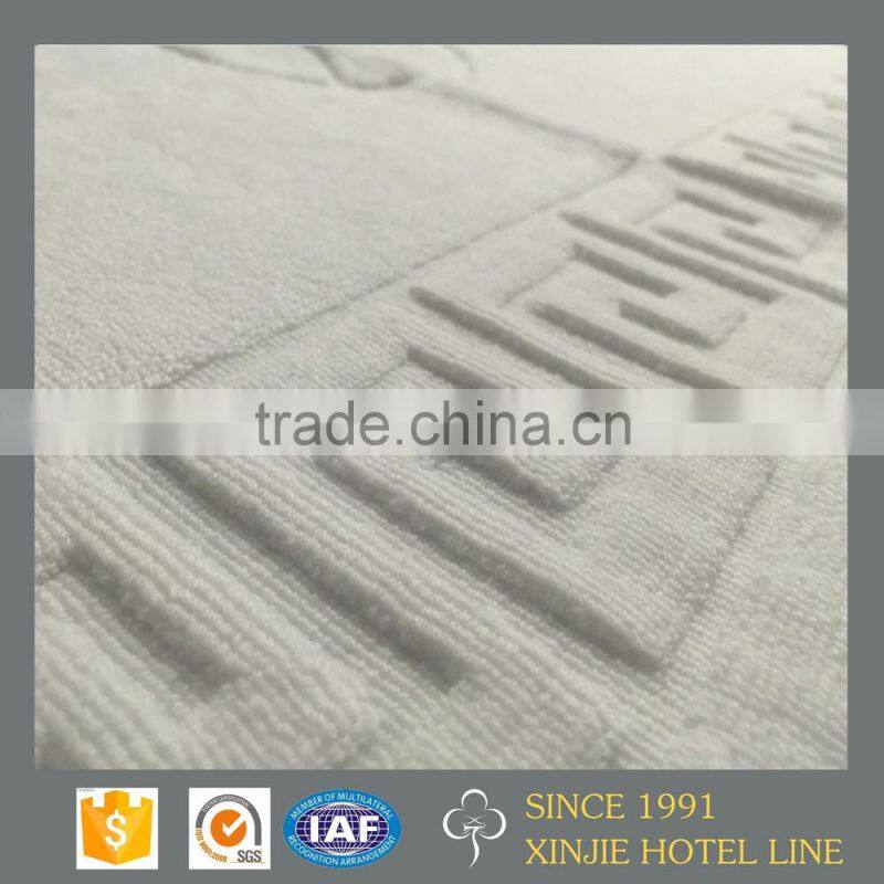 Jiangsu spa jacquard bath mat 600gsm