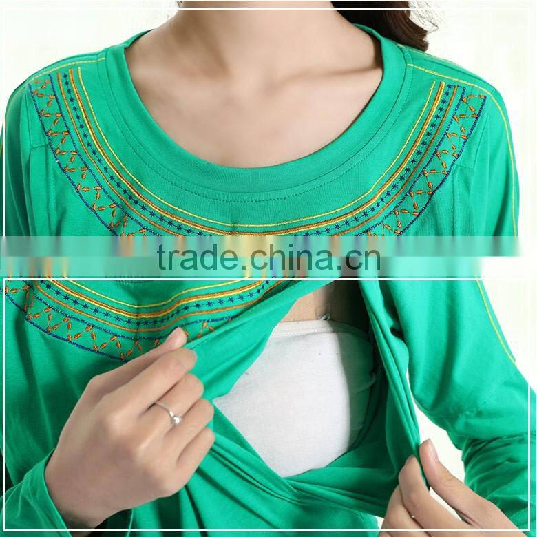 2017 new design fashion comfortable european maternity clothes OEM