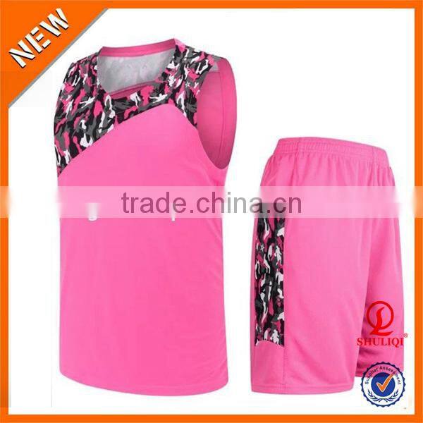 Wholesale latest basketball uniform designs, basketball jersey logo design H-788