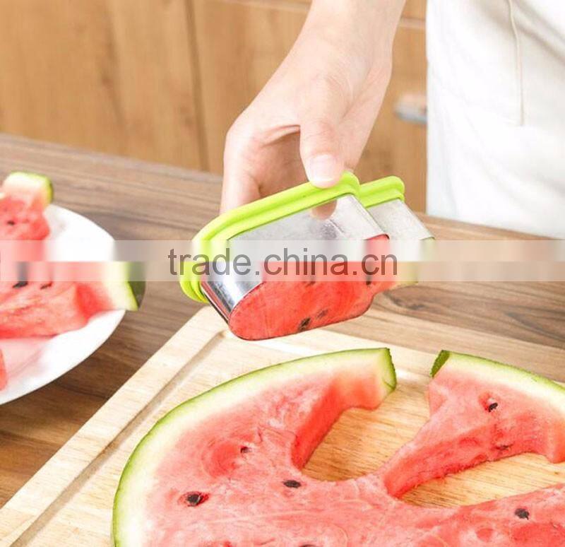 New Arrival Ice Lollies Shape Cutter Watermelon Slicer Cutter