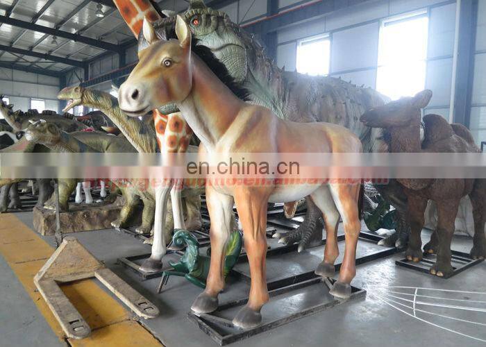 Newly lifesize fiberglass horse for sale