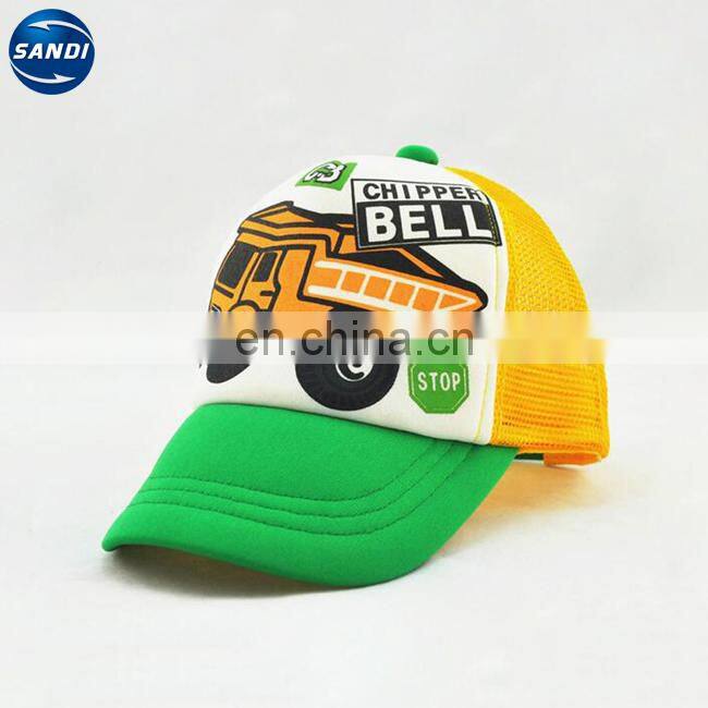Promotional custom foam mesh trucker cap