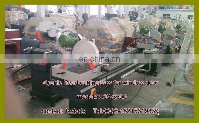 Double Miter Saw for Aluminum and UPVC Profile-UPVC Door Window Profile Cutting Saw