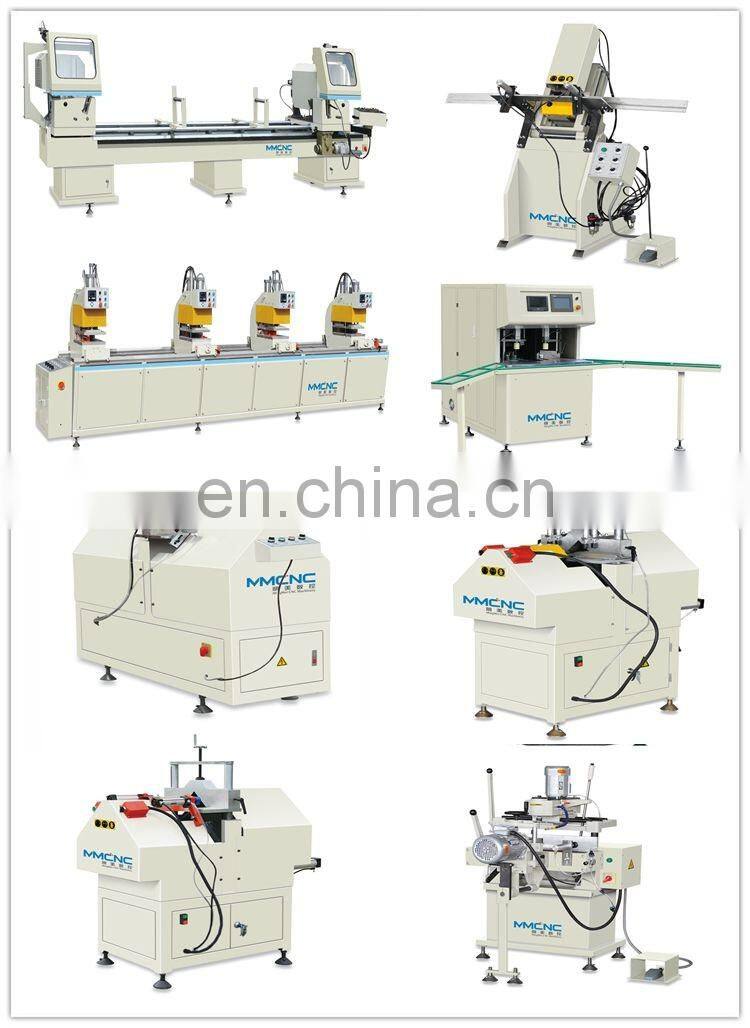 Algeria Selling aluminum window fabrication equipment pvc window fabrication machine