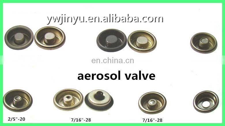 1/2-16, 7/16-28 female aerosol valve for refrigerant charging gas  R134a spray valves