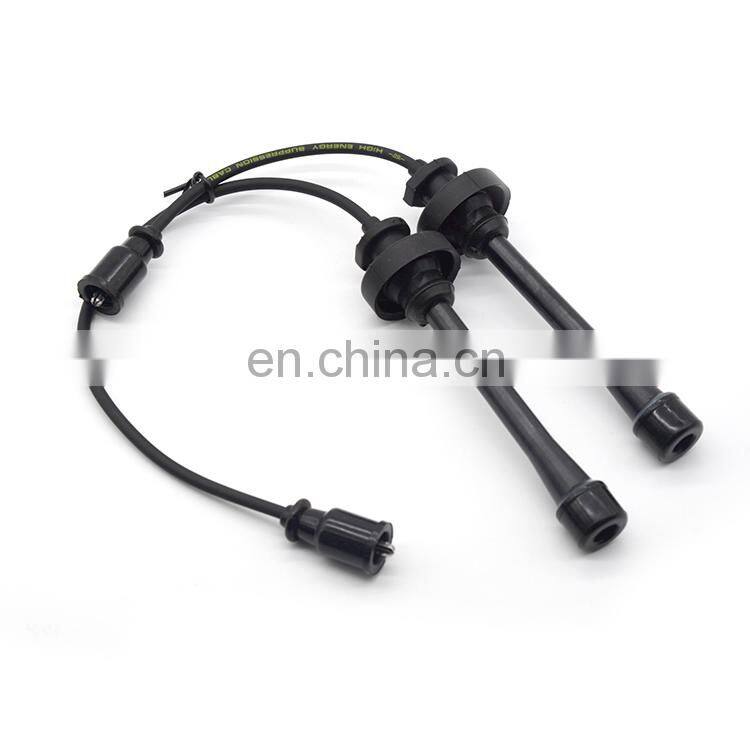Cable set-high tension oe #MD334043 for Lancer 2.0L Non-Turbo 2002 2003 2004 2005 2006 2007 Ignition Cable Spark Plug Wire Set