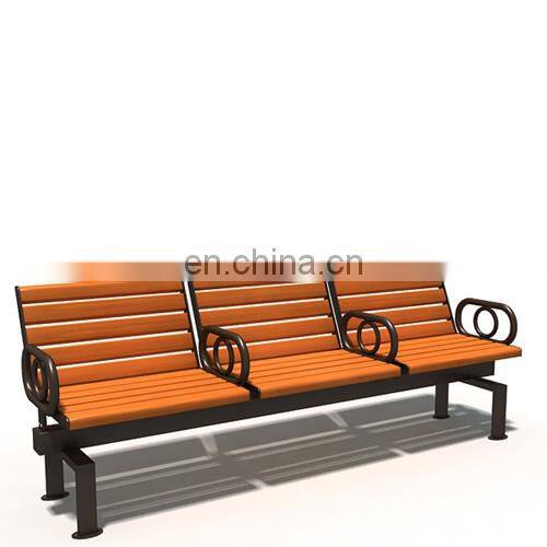 Cast Iron And Wooden Garden Bench BH19504