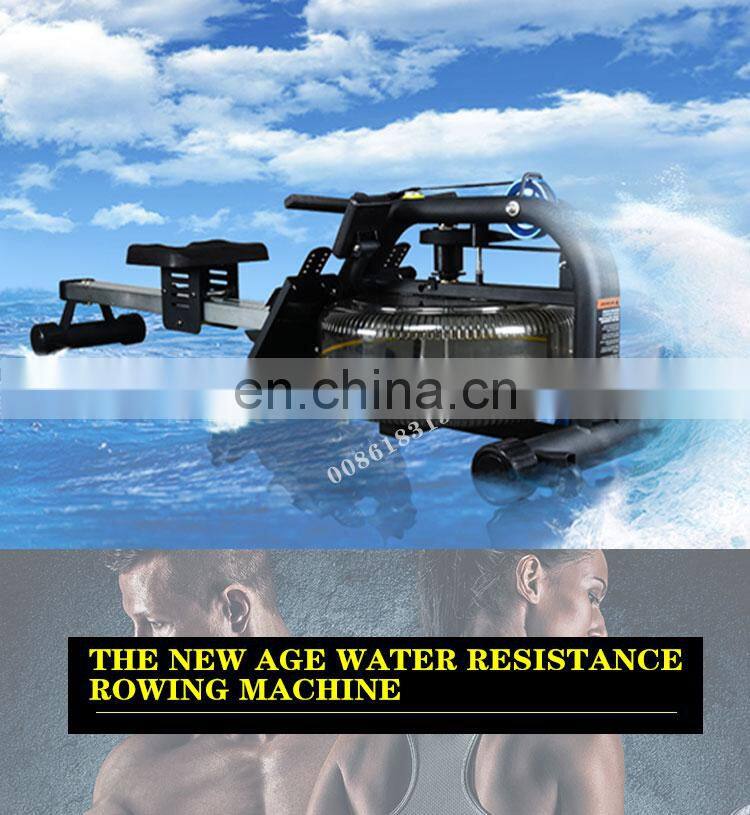 Commercial gym equipment water rower machine
