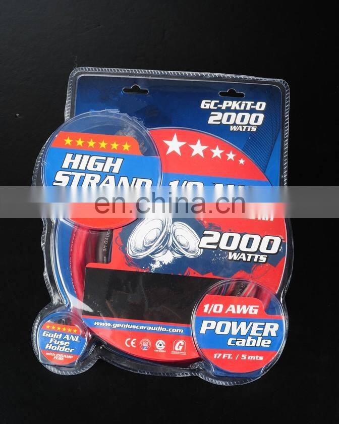 OFC 10 Ga Amplifier car kit car Amp wiring kit