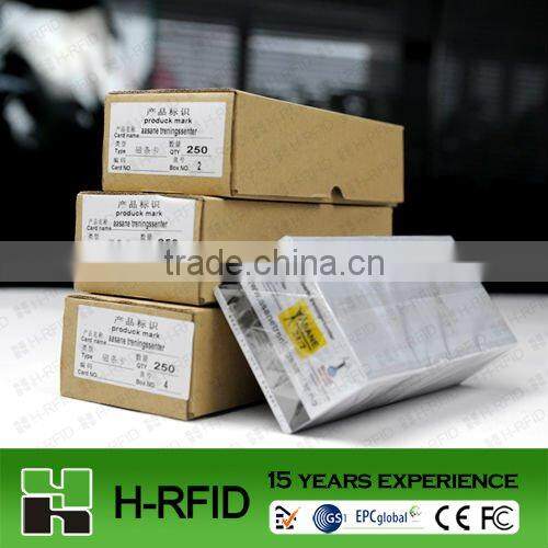 125Khz white ID card for access control - 15 years factory accept paypal