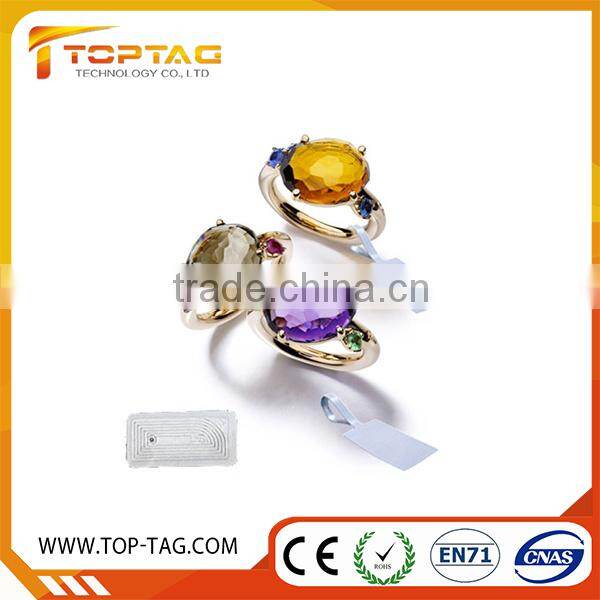 ISO 18000-6C 860~960MHZ U code7 chip long range RFID hang tag jewelry security tag