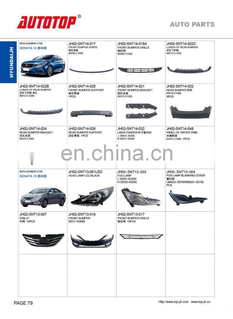CARVAL/JH/AUTOTOP AUTO PARTS FOR HYUNDA SONATA 2014 /2013
