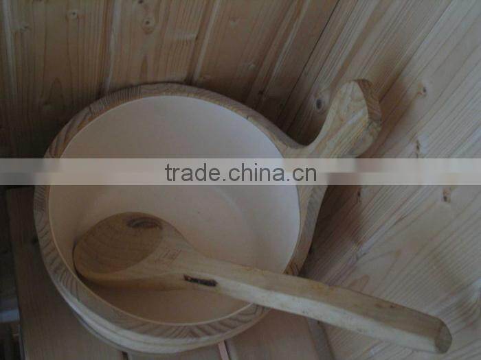 Home Use Freestanding Far Infrared Indoor Wood Small Sauna Room Dry K-7128