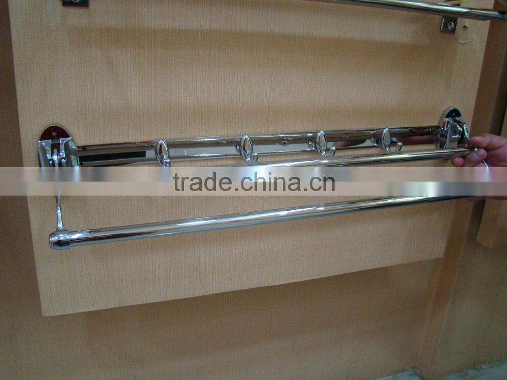 WESDA Stainless steel folding towel rack,folding bathroom rack 2020