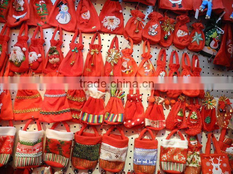 Soft Red Xmas Hat Christmas Eve Party Supply