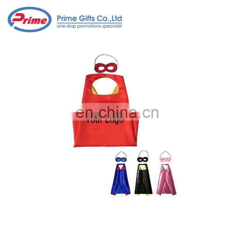 Wholesale Satin Children Superhero Cape with Your Logo