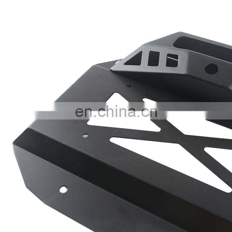 Steek MK black  license plate for Jeep wrangler JL 2018+ autoparts license rack holder for Jeep accessories from Maiker
