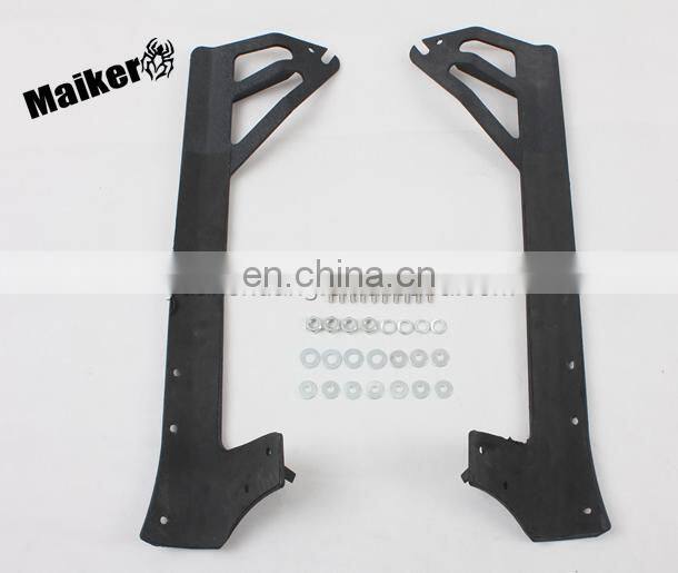 Black A pillar lights holder for Jeep Wrangler JK 07+ accessories light holder + A pillar