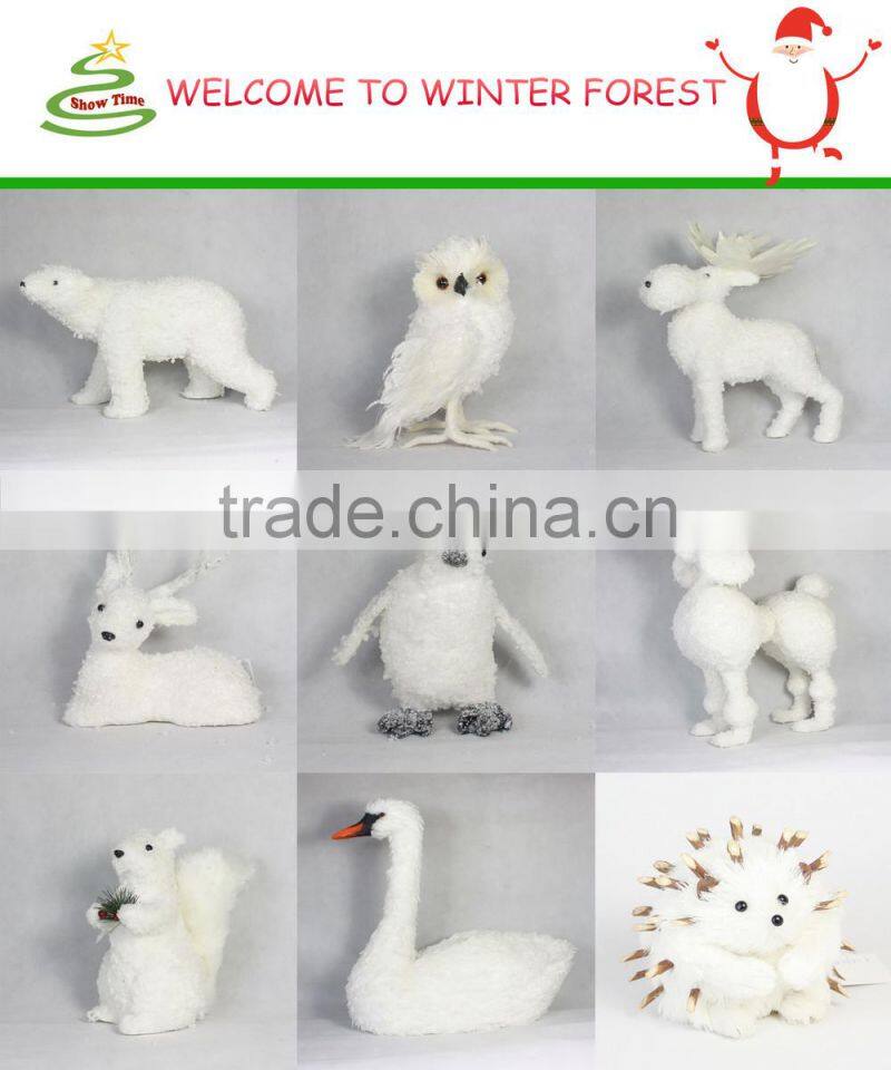 2015 artificial polyfoam christmas deer decoration