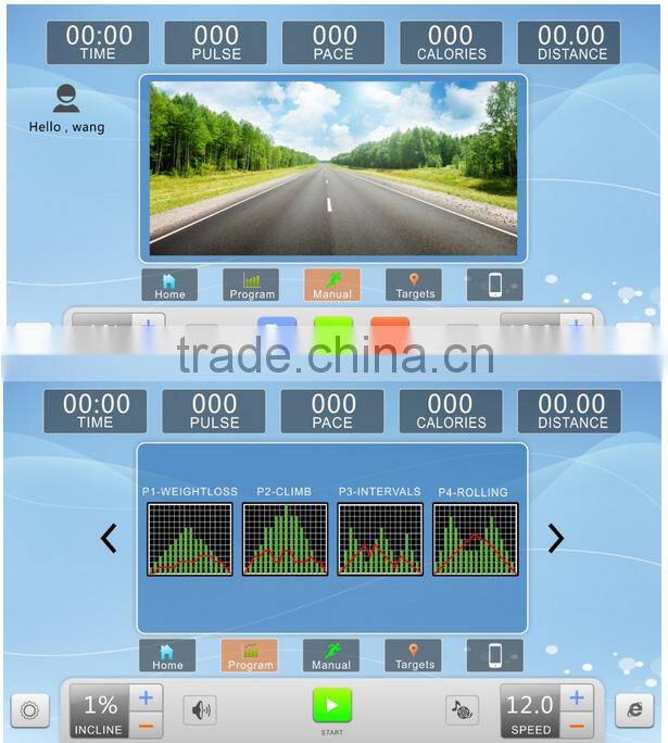 Fitness equipment treadmill / fitness equipment wholesaler