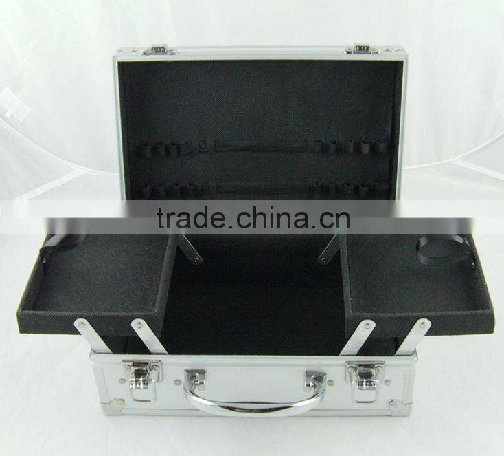 professional aluminum frist aid tool box with tray and handle