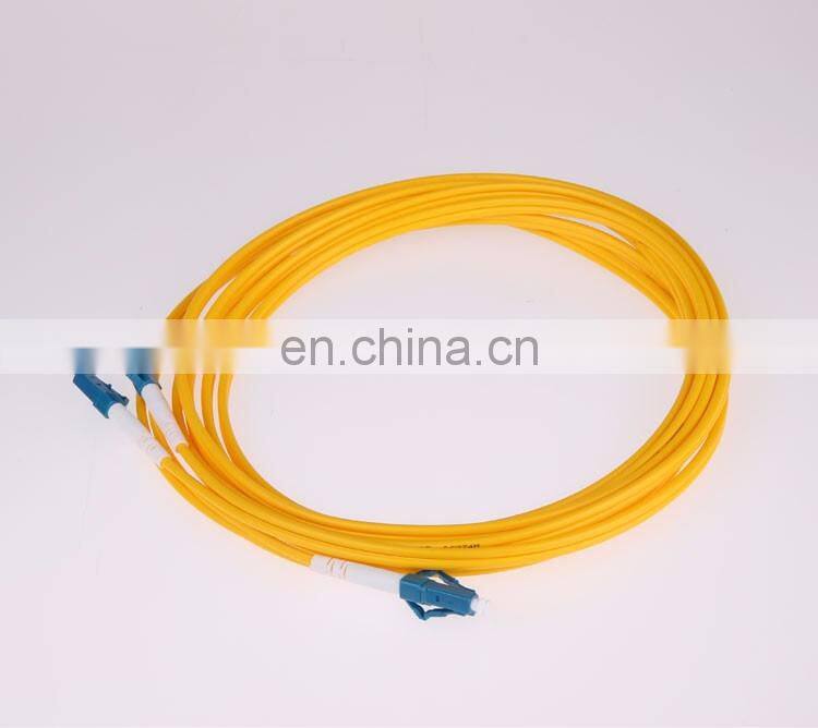 fiber jumper LC-LC G652/G655/G657 single mode fiber optic patch cord
