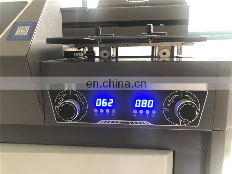 UK8 a3 440mm variable frequency speed Hot thermal book cover gluing machine, cardboard notebook binding machine