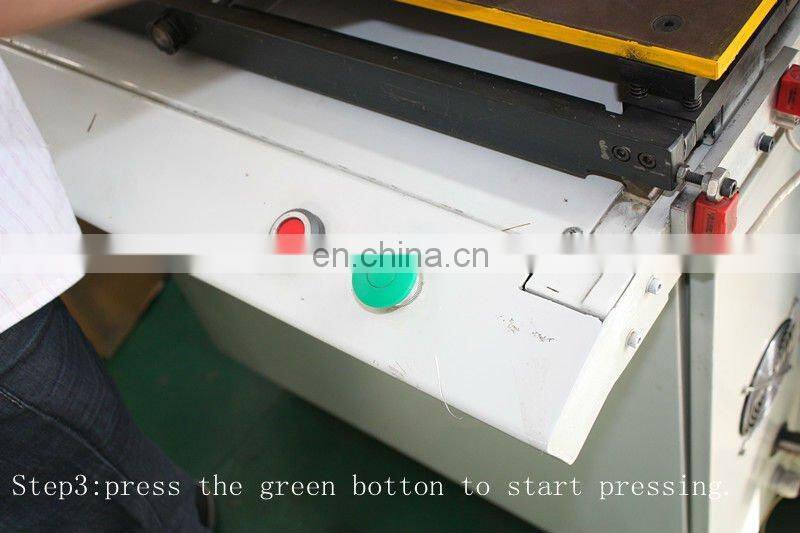 polyurethane foam machine for cutting sheet material