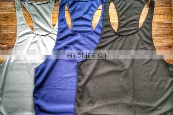 custom design high quality muscle gym tank top boys bodybuilding singlet sports gym tank top for men