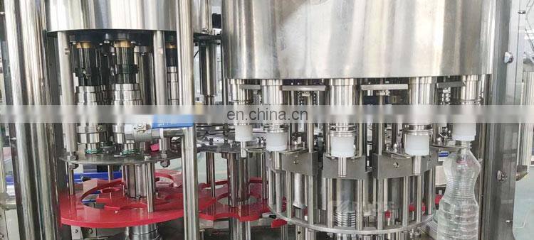 Automatic vegetable oil filling and capping packing machine