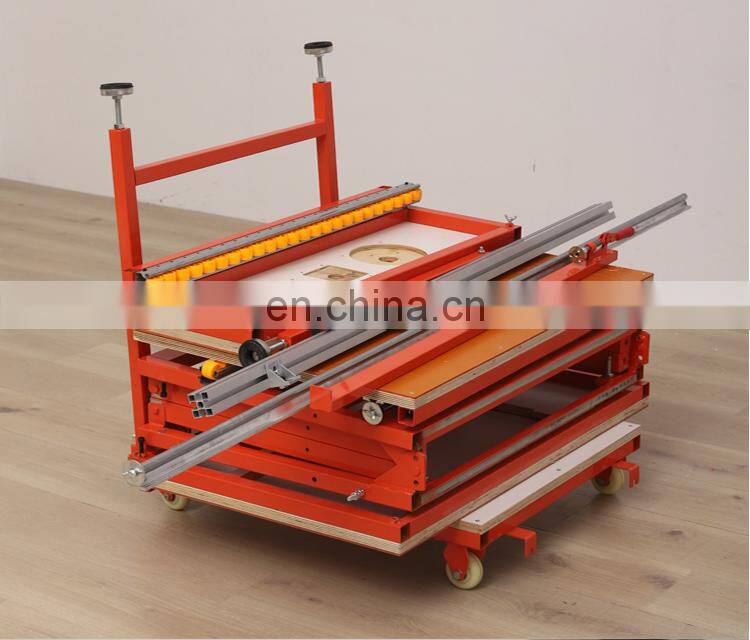 LIVTER Woodworking Saw Guide Rail Sliding Table Saw Used for Wood Cutting Small Sliding Table Saw