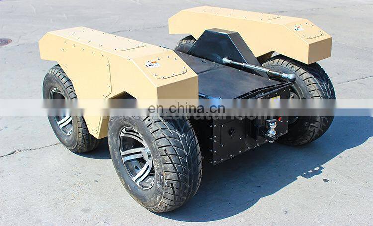 New technical support robot platform 4 wheel robot chassis