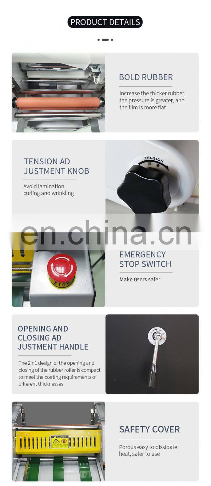 Electronic Type Automatic Roll Laminating Machine