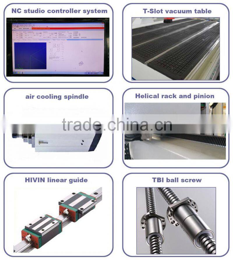 Trade Assurance high precision CNC router machine /woodworking cnc router machine