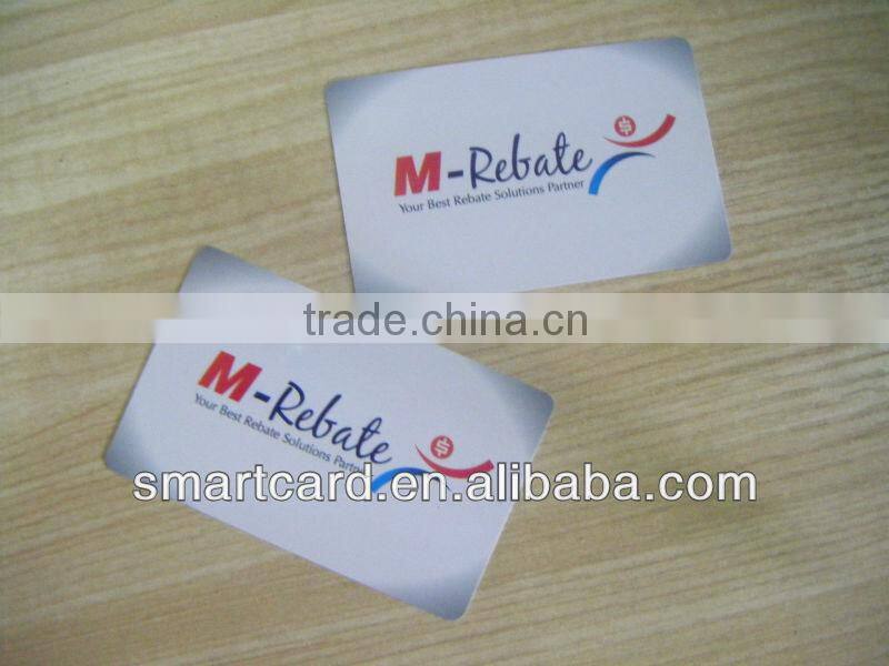 high quality transparent business card