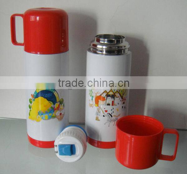 350ml steel thermo bottle with cup BL-1048