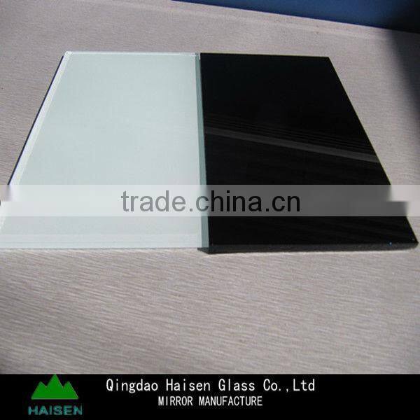 Ultra clear and clear white glass 1830*2440mm painted glass