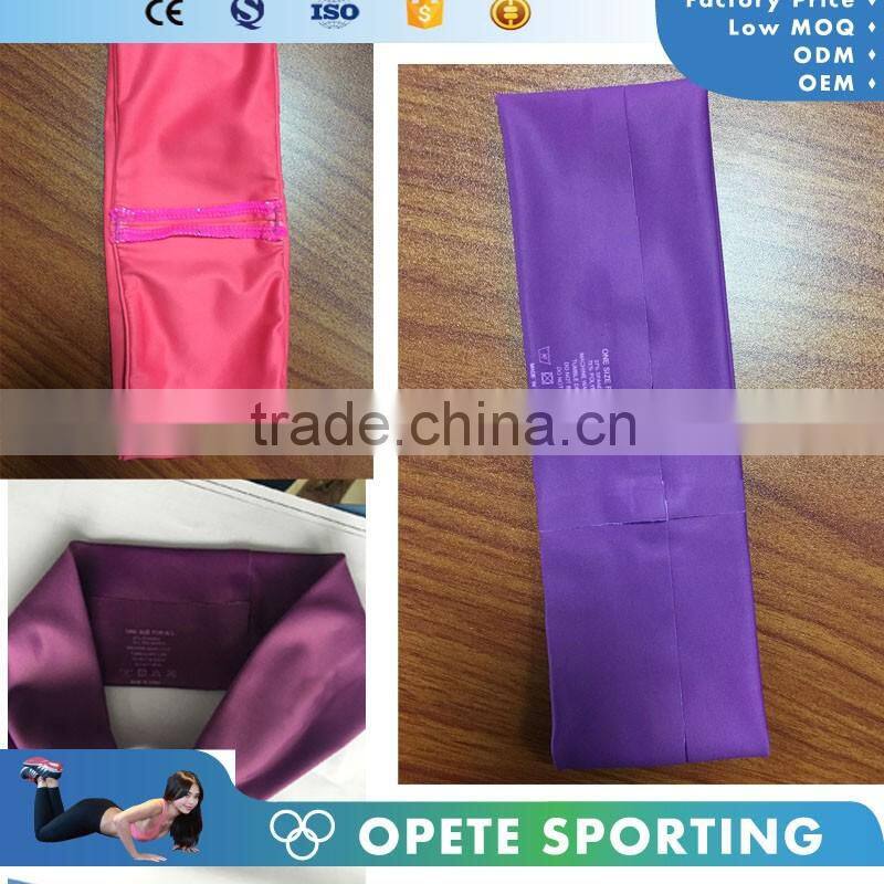 (Trade accurance) Wholesale custom men Colorful design breathable sports elastic headband