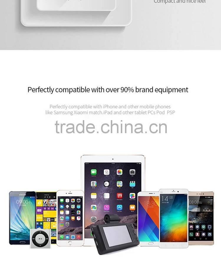 Universal 5V 2A EU AC Travel LED Light dual USB Wall Charger for iPhone 6 6S for Samsung Galaxy S5 S6 S7 Cell Phones Adapter