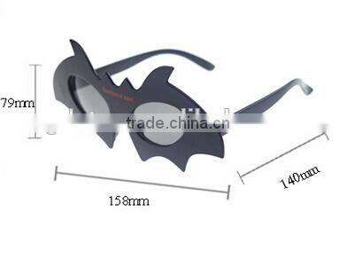 New Design Party Christmas Plastic Bat Glasses