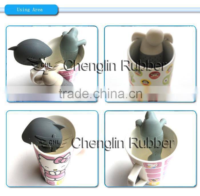 Unique Design Mr Tea Silicone Tea Bag