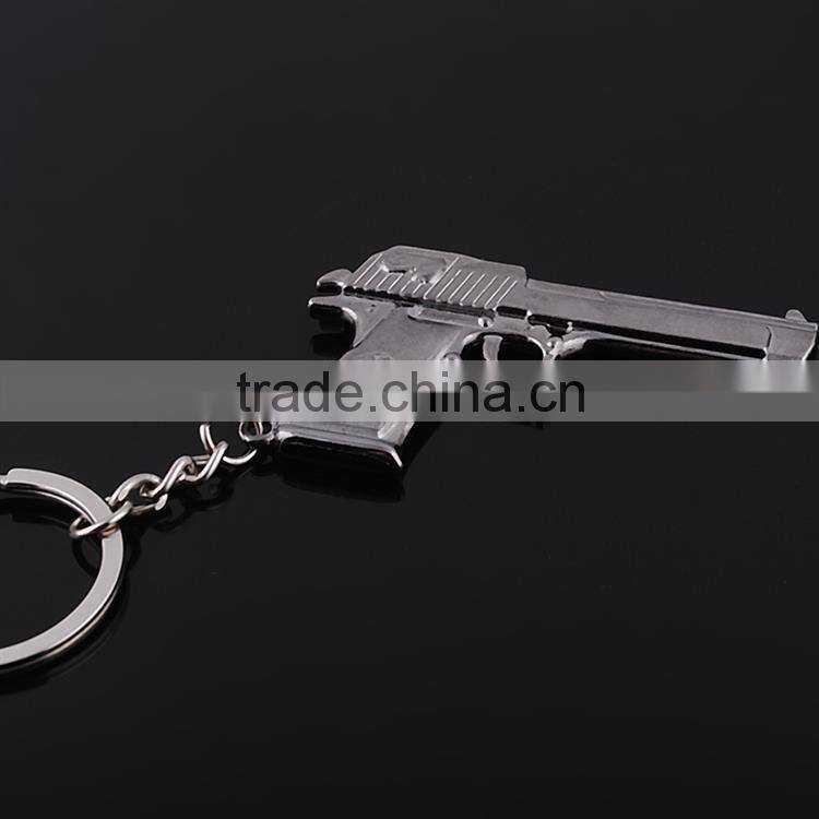 Gun Keychain rob game Cross Fire props imitation guns Keychain creative Keychain
