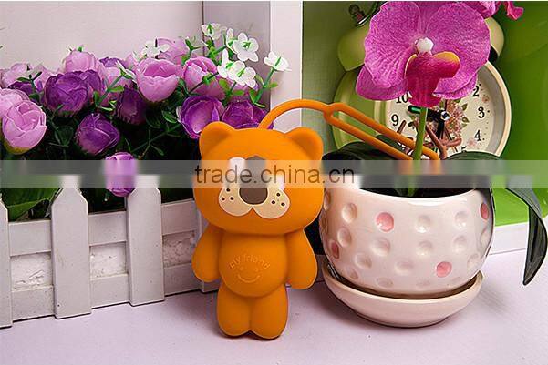 2015 animal-shaped car key silicone case, key finder