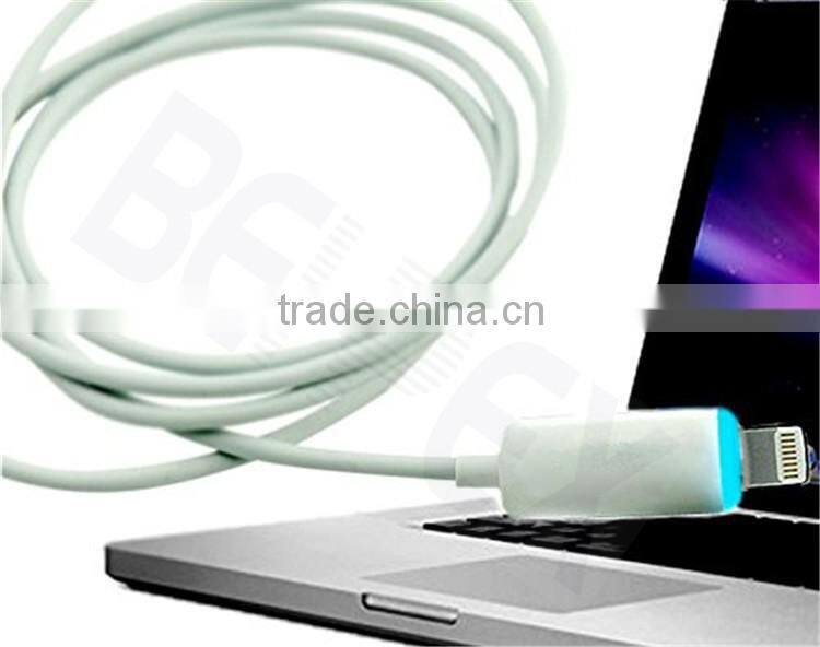High Quality Colorful Mini Data USB 8 Pin Connector With LED