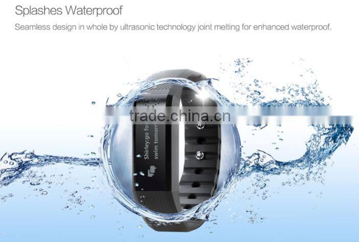 2015 Vidonn X6 caller ID & SMS 3d accelerometer smart wristband calories watch
