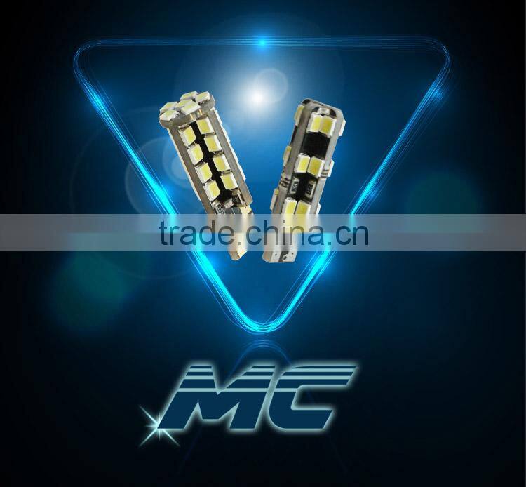 12V T10 2835 24/38 smd led car door logo laser projector light