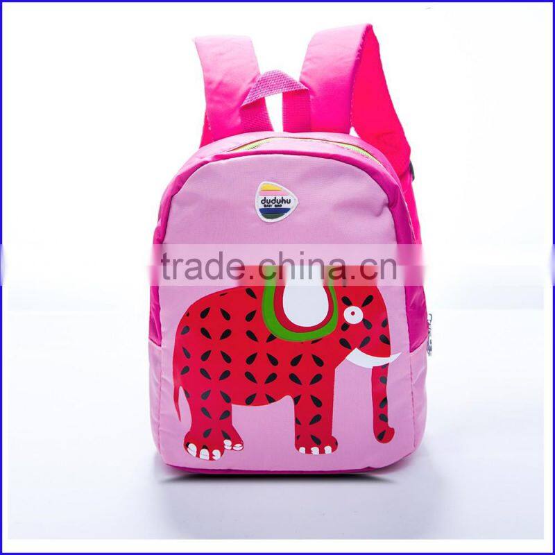 2016 Wholesale new style backpack animal kids school bag