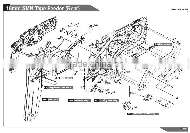 smt Samsung nozzles/CP/SM series feeders
